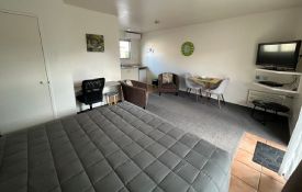 guests can enjoy Smart TVs
